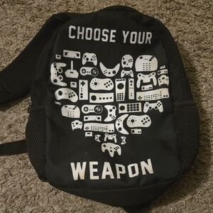 Black Gaming Backpack